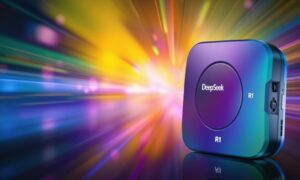 Zbliżenie na urządzenie DeepSeek R1 i o3-mini.